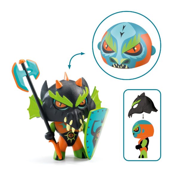 Arty Toys - Sárkány lovag - Fekete lovag - Drack knight Arty Toys - Sárkány lovag - Fekete lovag - Drack knight