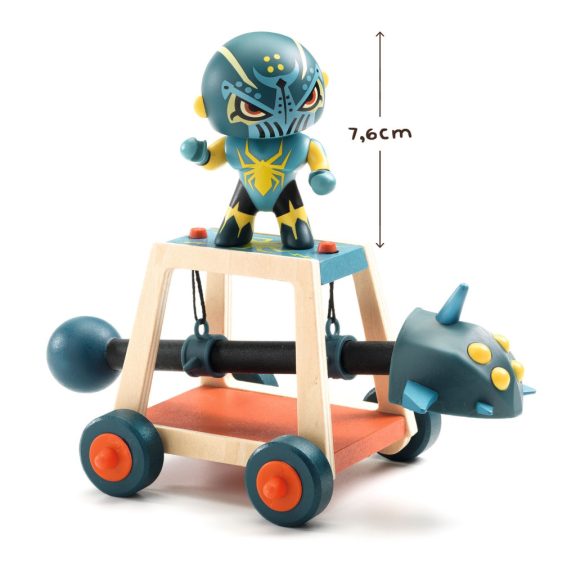 Arty Toys - Lovag - Pókharcos faltörő kossal - Spider attak Arty Toys - Lovag - Pókharcos faltörő kossal - Spider attak