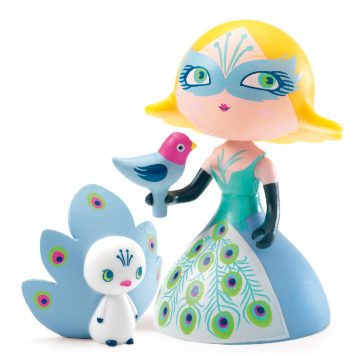 Arty Toys - Hercegnő pávával - Columba and Ze birds
