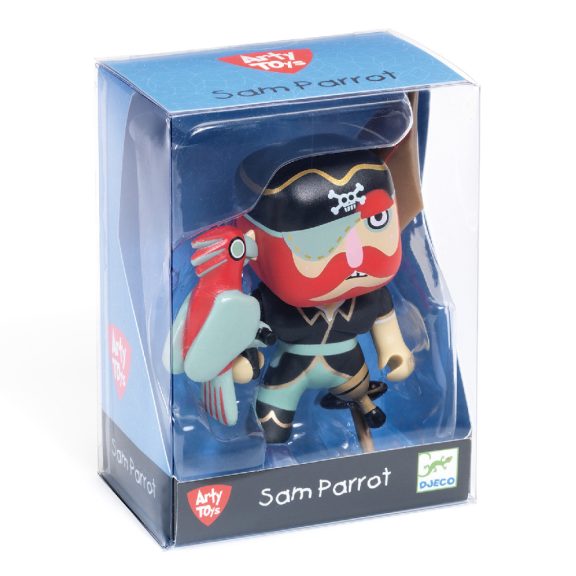 Arty Toys - Kalóz papagájjal - Sam Parrot