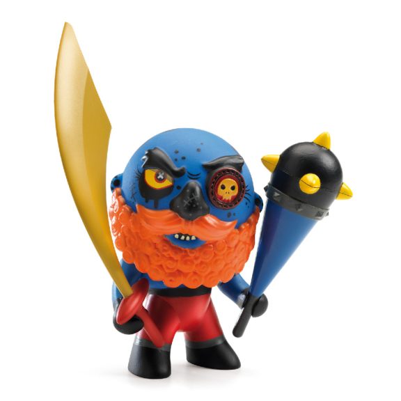 Arty Toys - Kalóz szablyával és buzogánnyal - So Hipster Arty Toys - Kalóz szablyával és buzogánnyal - So Hipster