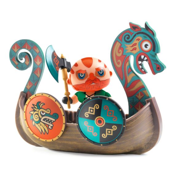 Arty Toys - Barbár - Drak vikinghajóval - Drak and Drakkar Arty Toys - Barbár - Drak vikinghajóval - Drak and Drakkar