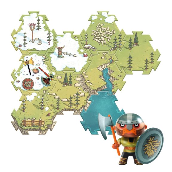 Arty Toys Óriás puzzle - Barbárok birodalma, 15-db-os - Puzzl’Up Alric Barbarious Arty Toys Óriás puzzle - Barbárok birodalma, 15-db-os - Puzzl’Up Alric Barbarious