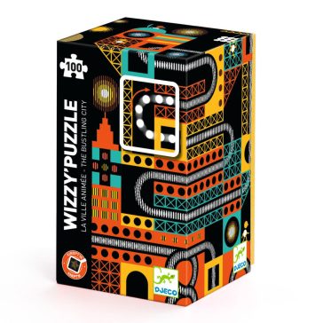   Varázs puzzle - Városi nyüzsgés, 100 db-os - The lively city
