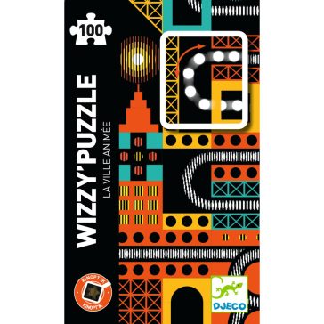   Varázs puzzle - Városi nyüzsgés, 100 db-os - The lively city