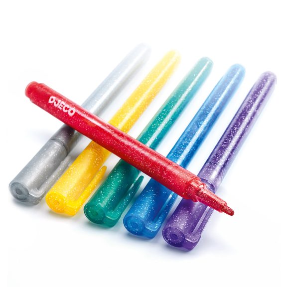 6 csillámtoll - 6 glitter markers 6 csillámtoll - 6 glitter markers