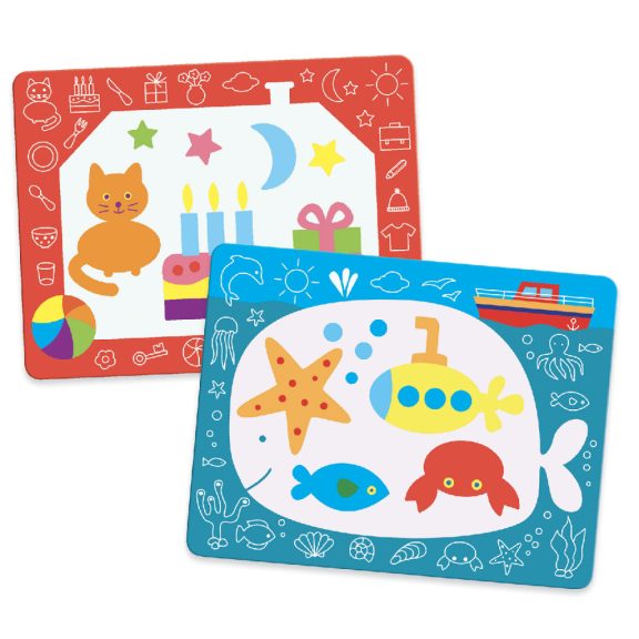 Vízzel színező készlet - Mágikus firka - Magic scribbles Vízzel színező készlet - Mágikus firka - Magic scribbles