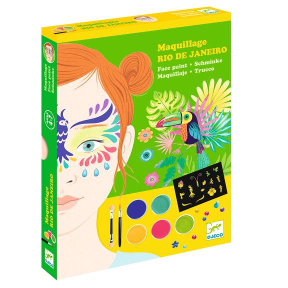 Arcfestés, díszítés - Karnevál - Rio de Janeiro Arcfestés, díszítés - Karnevál - Rio de Janeiro