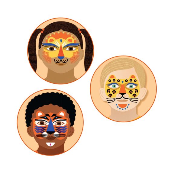 Arcfestés, díszítés - Nagymacskák - Panthera Arcfestés, díszítés - Nagymacskák - Panthera