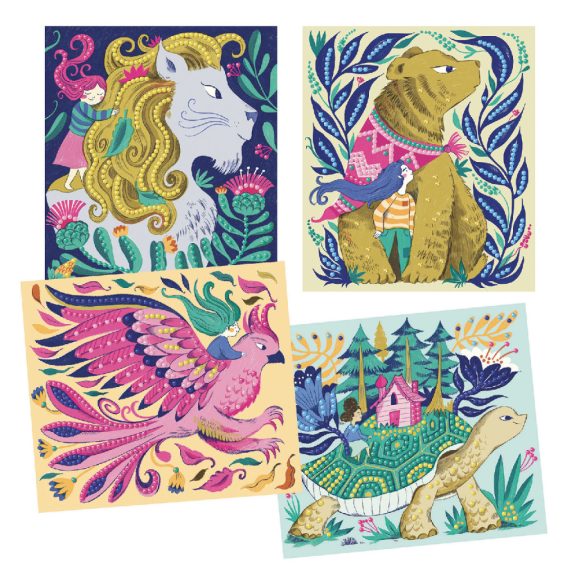 Artistic Diams - Gyémántszemes kirakó - Misztikus lények - Mythical Creatures Artistic Diams - Gyémántszemes kirakó - Misztikus lények - Mythical Creatures
